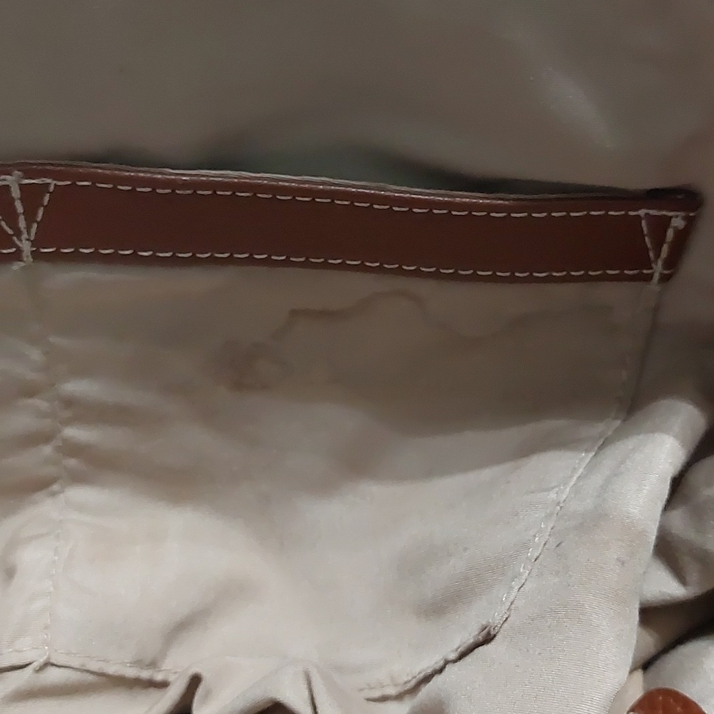 Tignanello Brown Leather Shoulder Bag - Picture 5 of 5